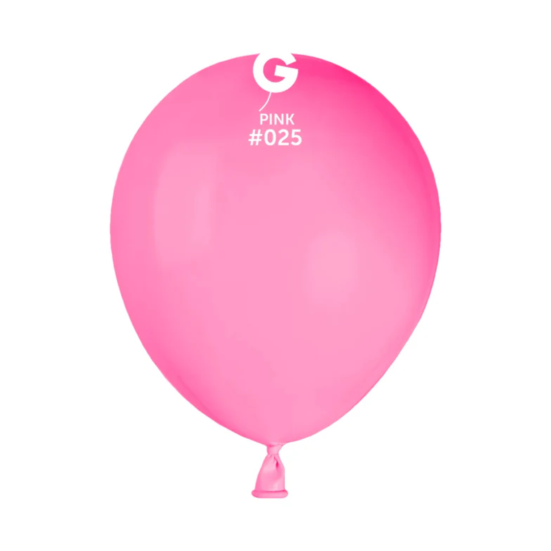 Globos de látex de neón rosa