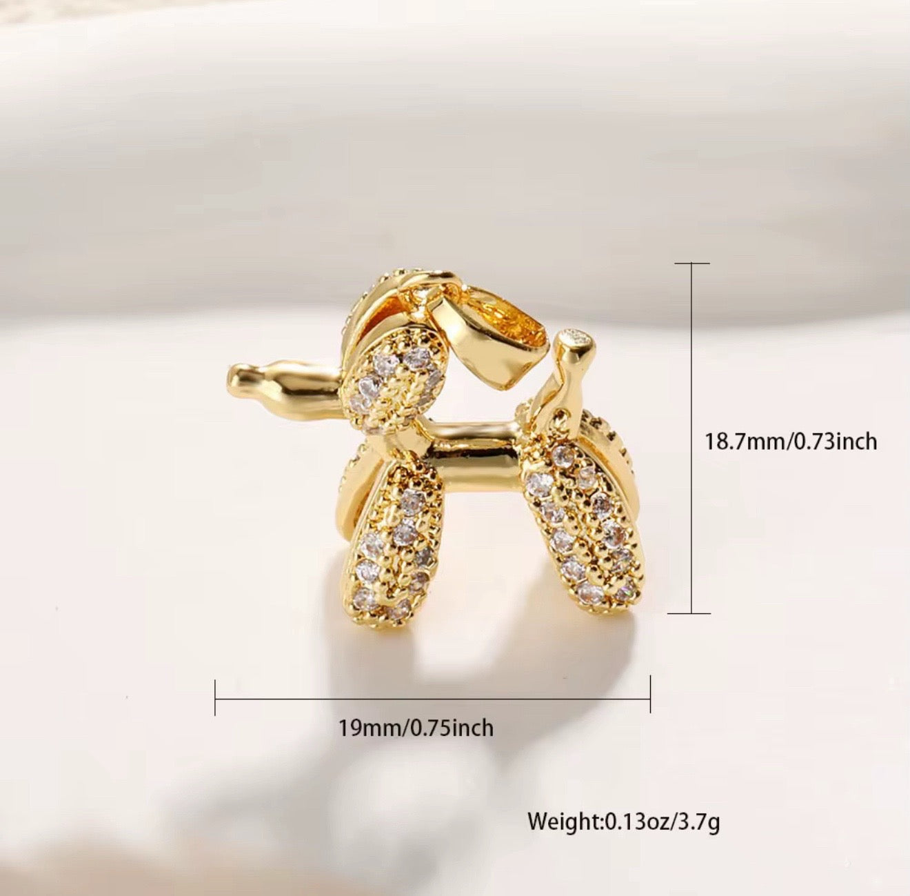 Balloon Dog Charm