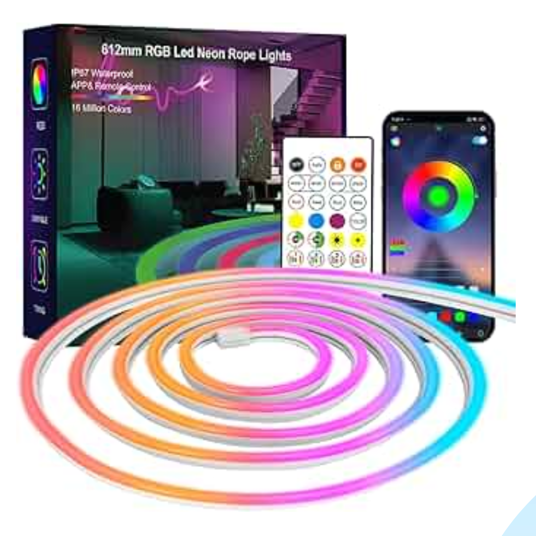 Luces de cuerda de neón LED