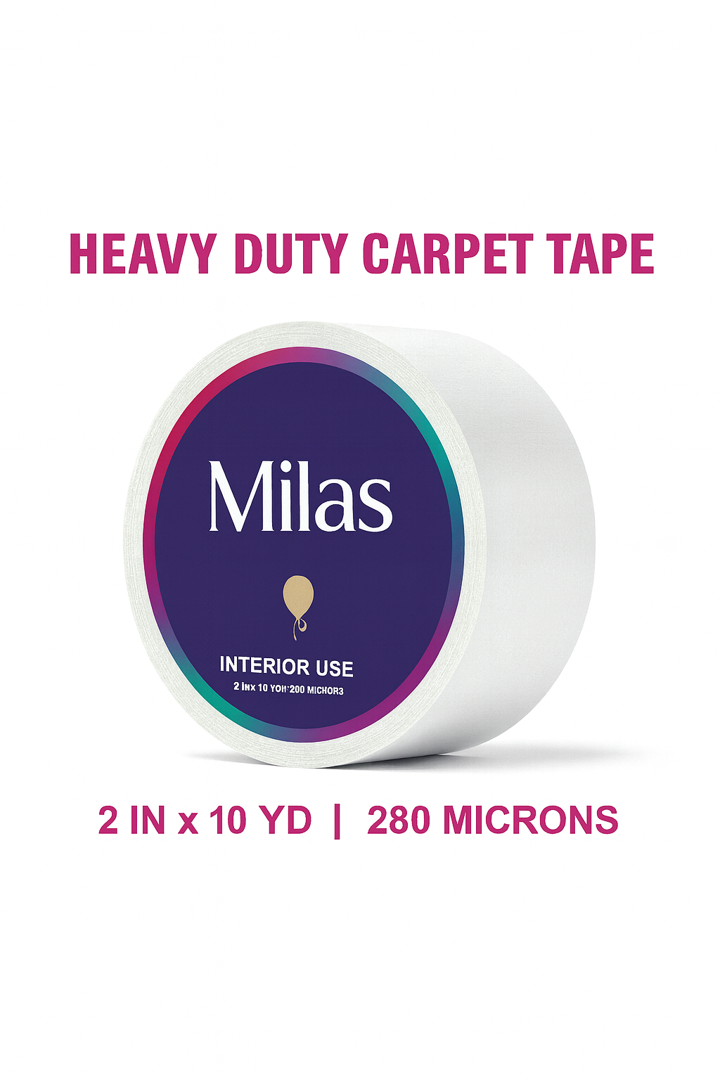 Cinta adhesiva blanca multiusos 3M
