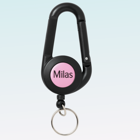 Retractable Scissor Holder with Carabiner