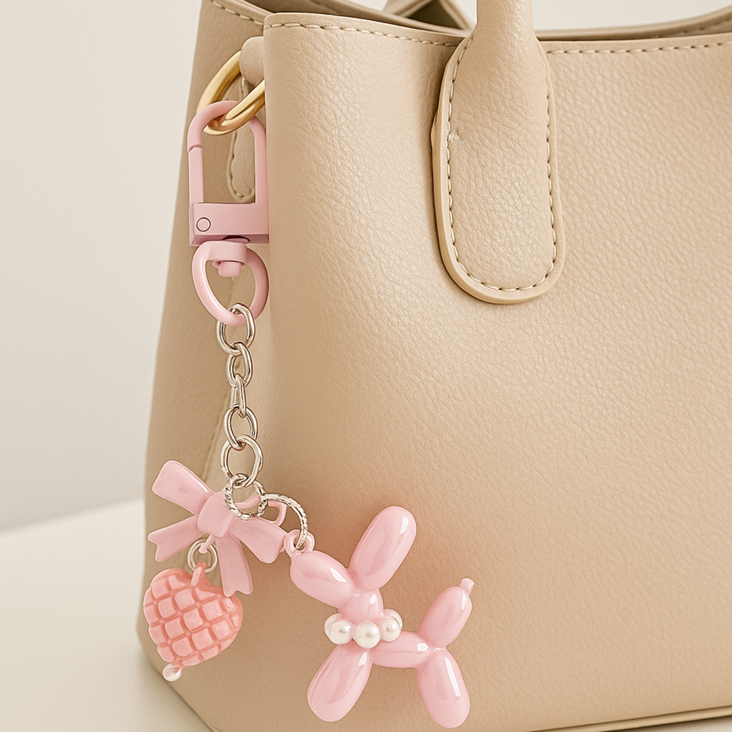 Balloon Dog Keychain