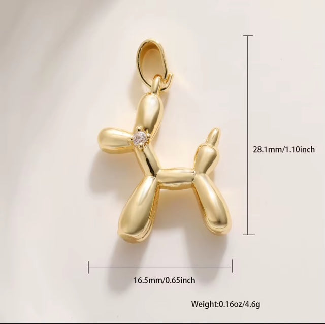 Balloon Dog Charm