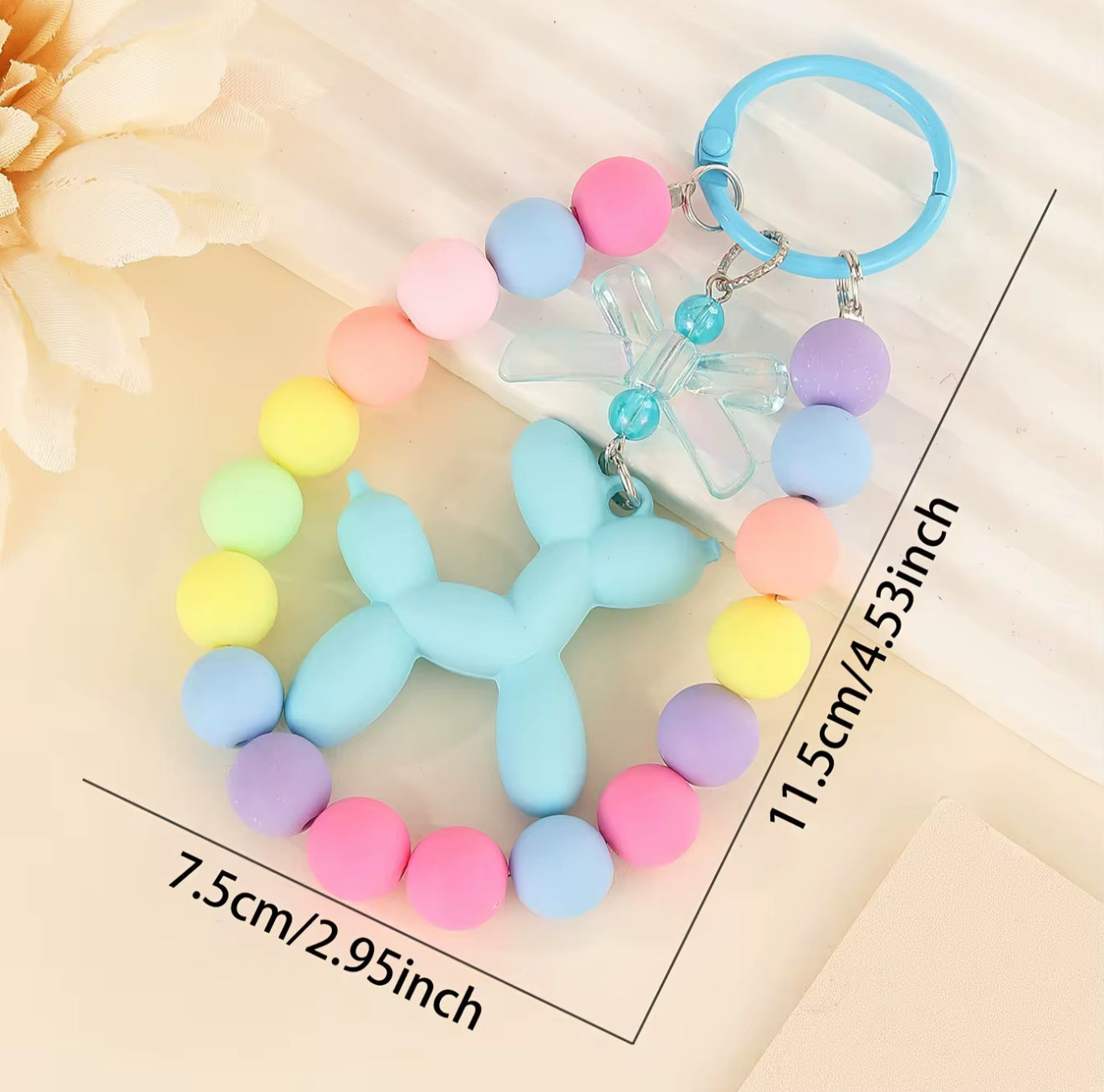 Balloon Dog Keychain