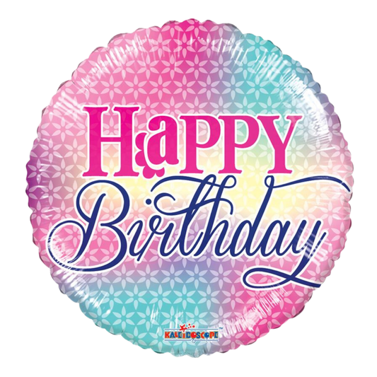 Happy Birthday Girly Colors