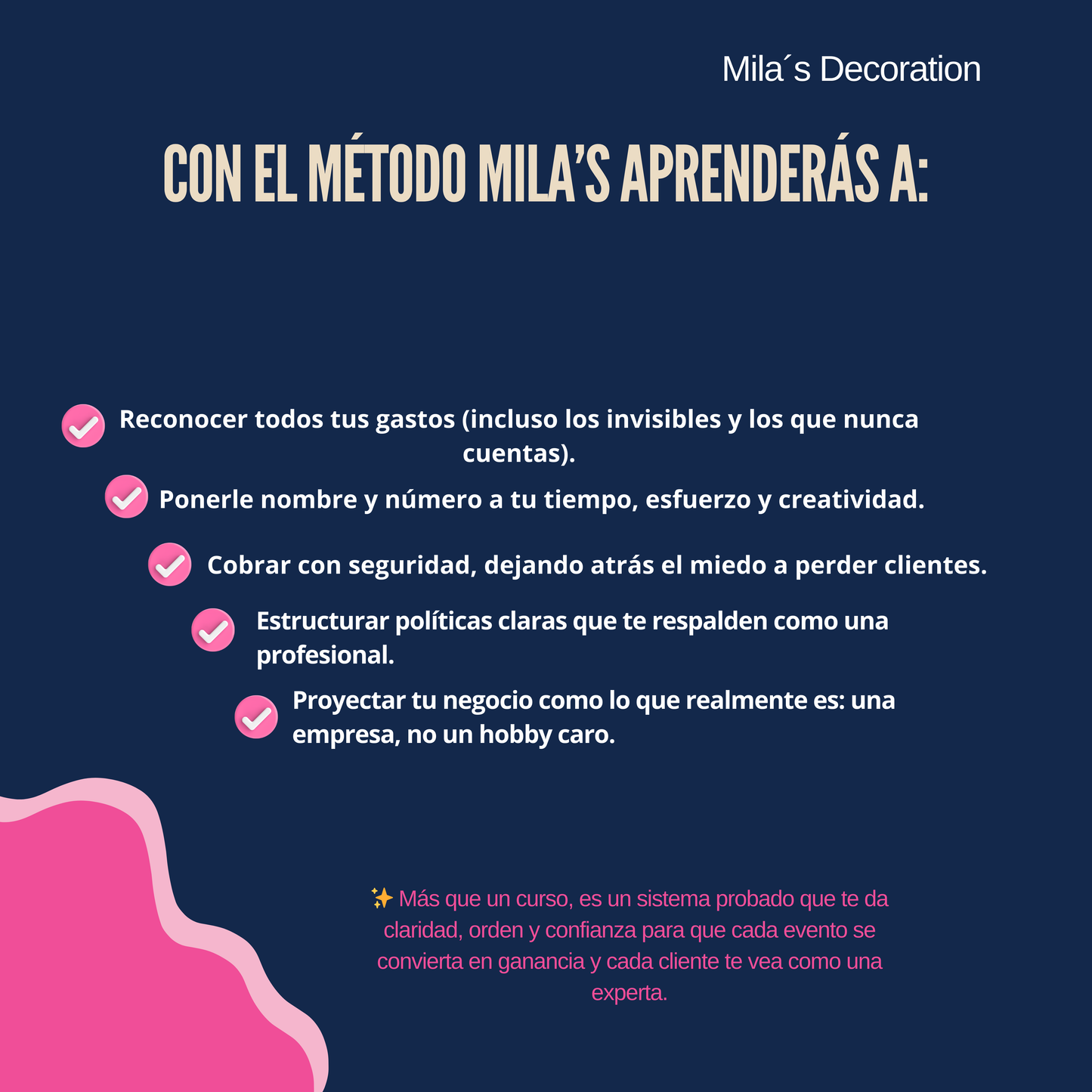 Método Mila’s: Del Hobby al Negocio