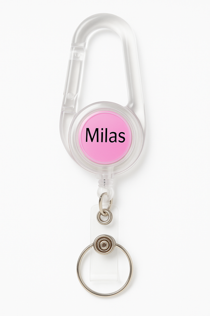 Retractable Scissor Holder with Carabiner