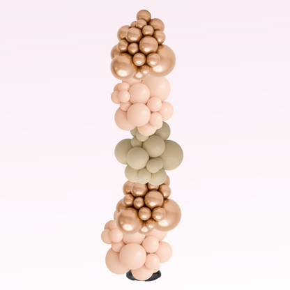 Small Base for Balloon Columns