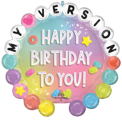 My Version Happy Birthday