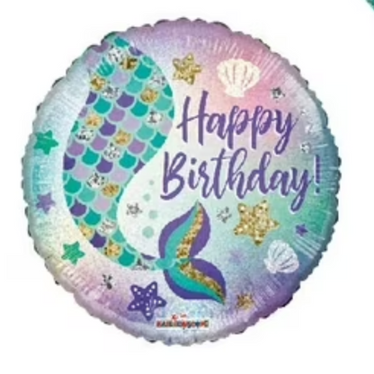 Mermaid Happy Birthday