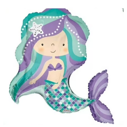 Mermaid Happy Birthday