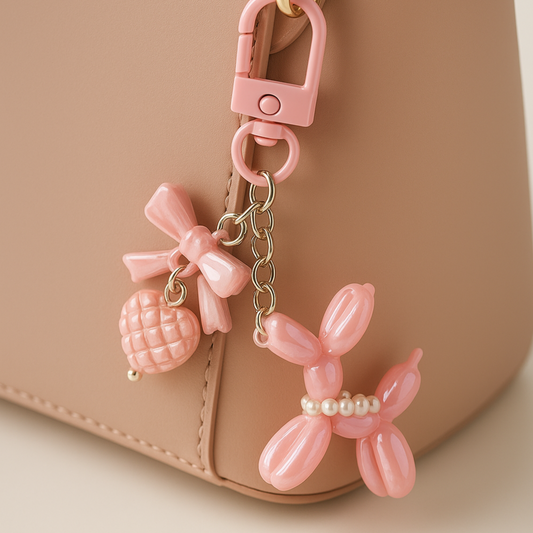 Balloon Dog Keychain