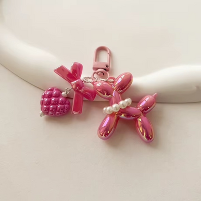Balloon Dog Keychain