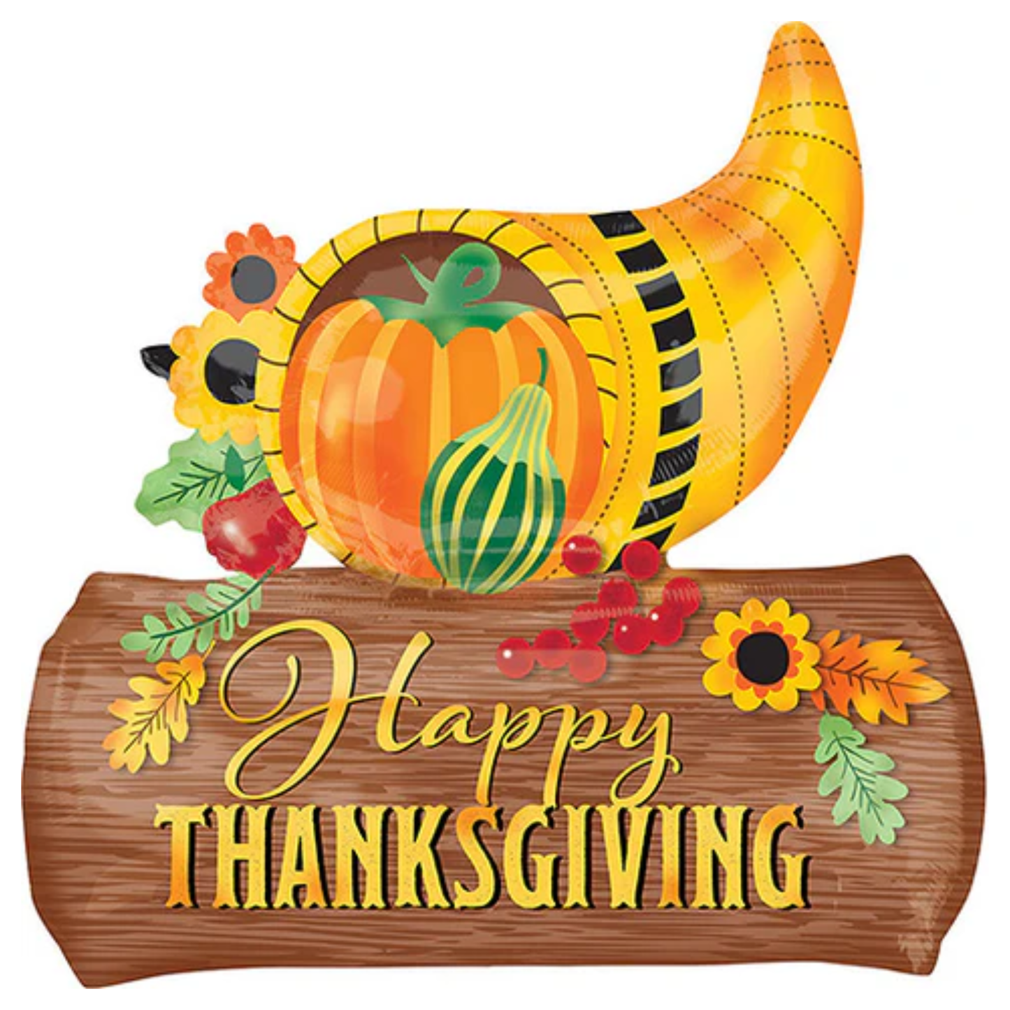 Happy Thanksgiving Cornucopia