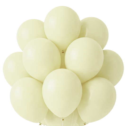 Latex Balloons Ivory