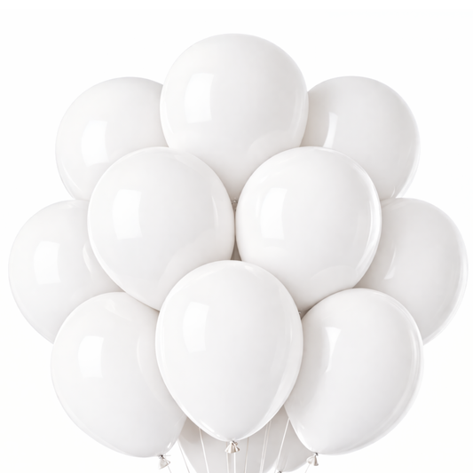 Latex Balloon White