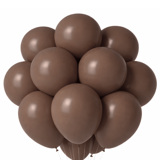 Latex Balloon Brown