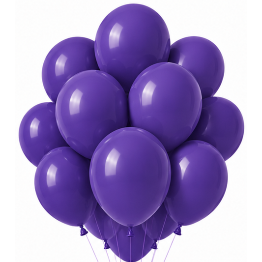 Globo de látex morado