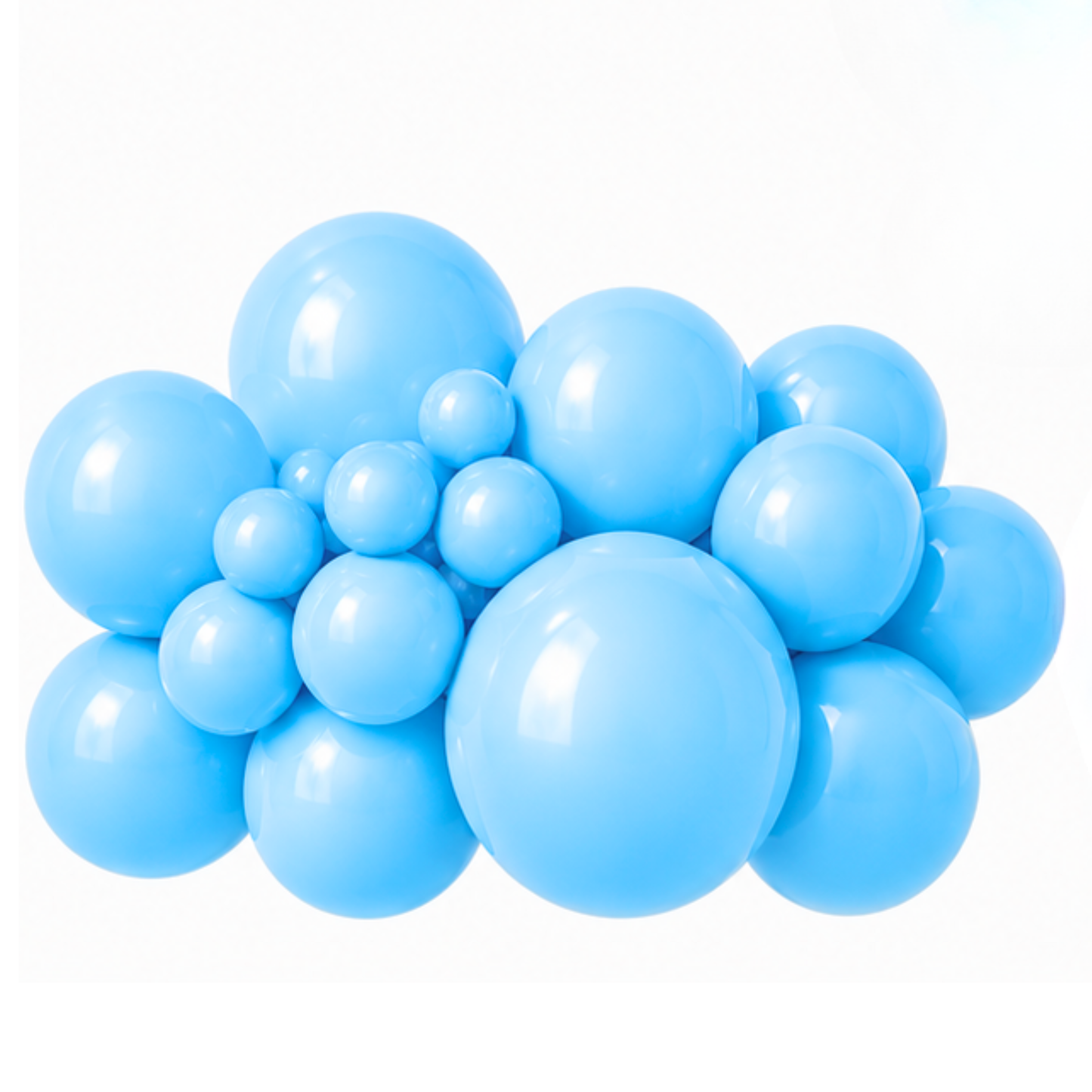 Latex Balloons Light Blue