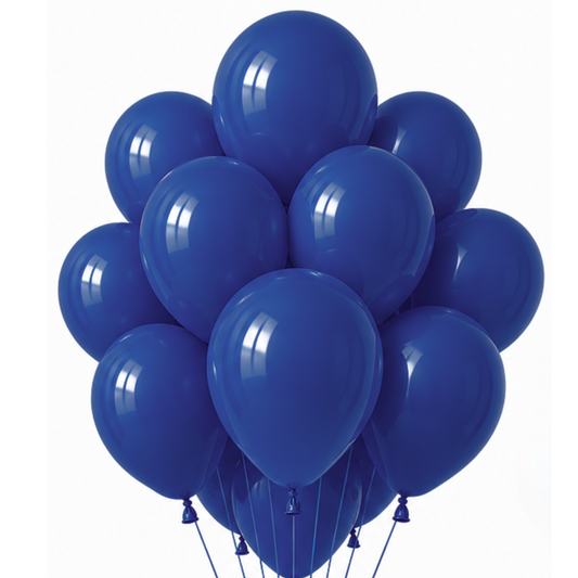 Latex Balloons Dark Blue