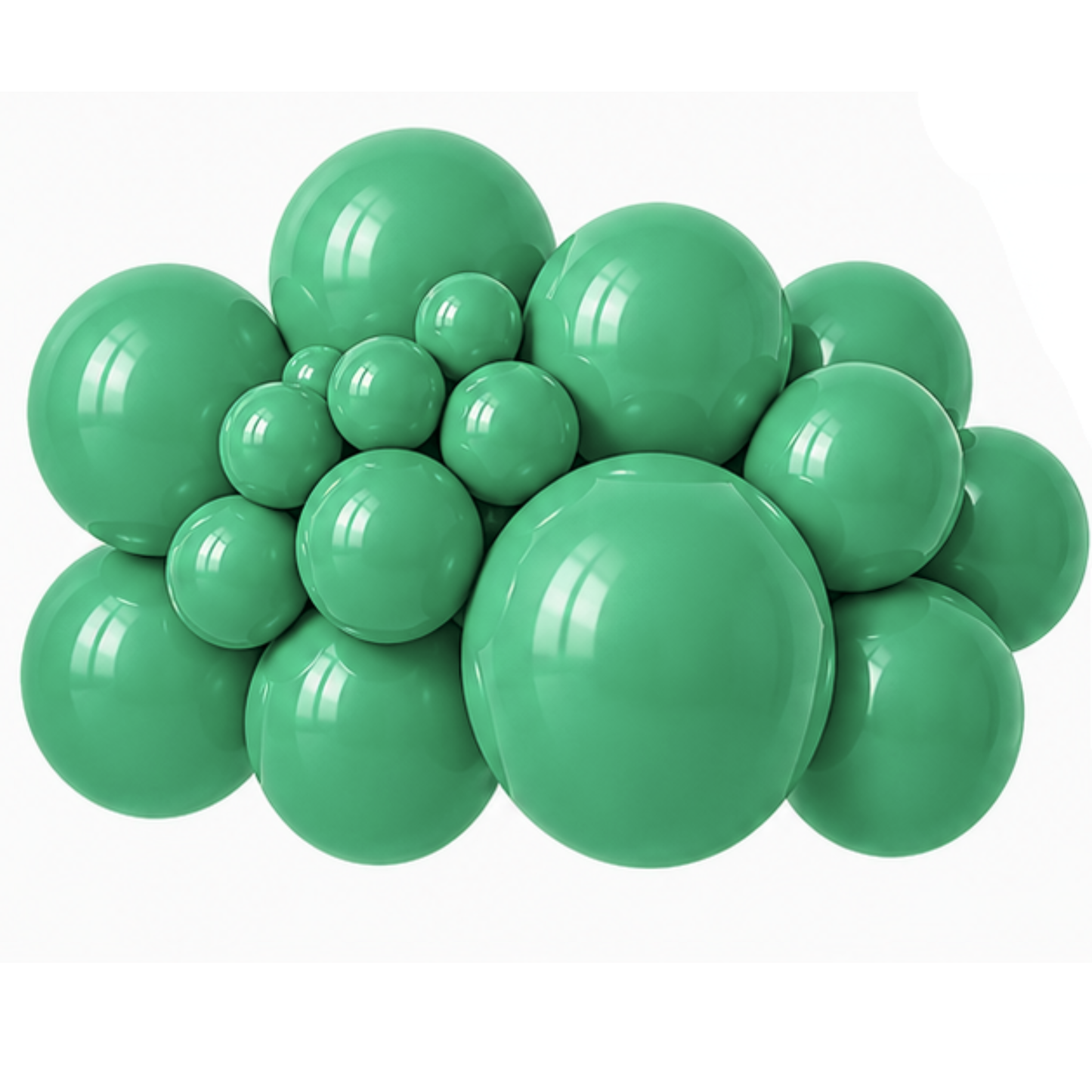 Latex Balloon Green Dark