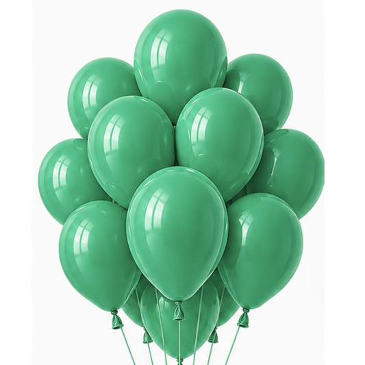 Latex Balloon Green Dark