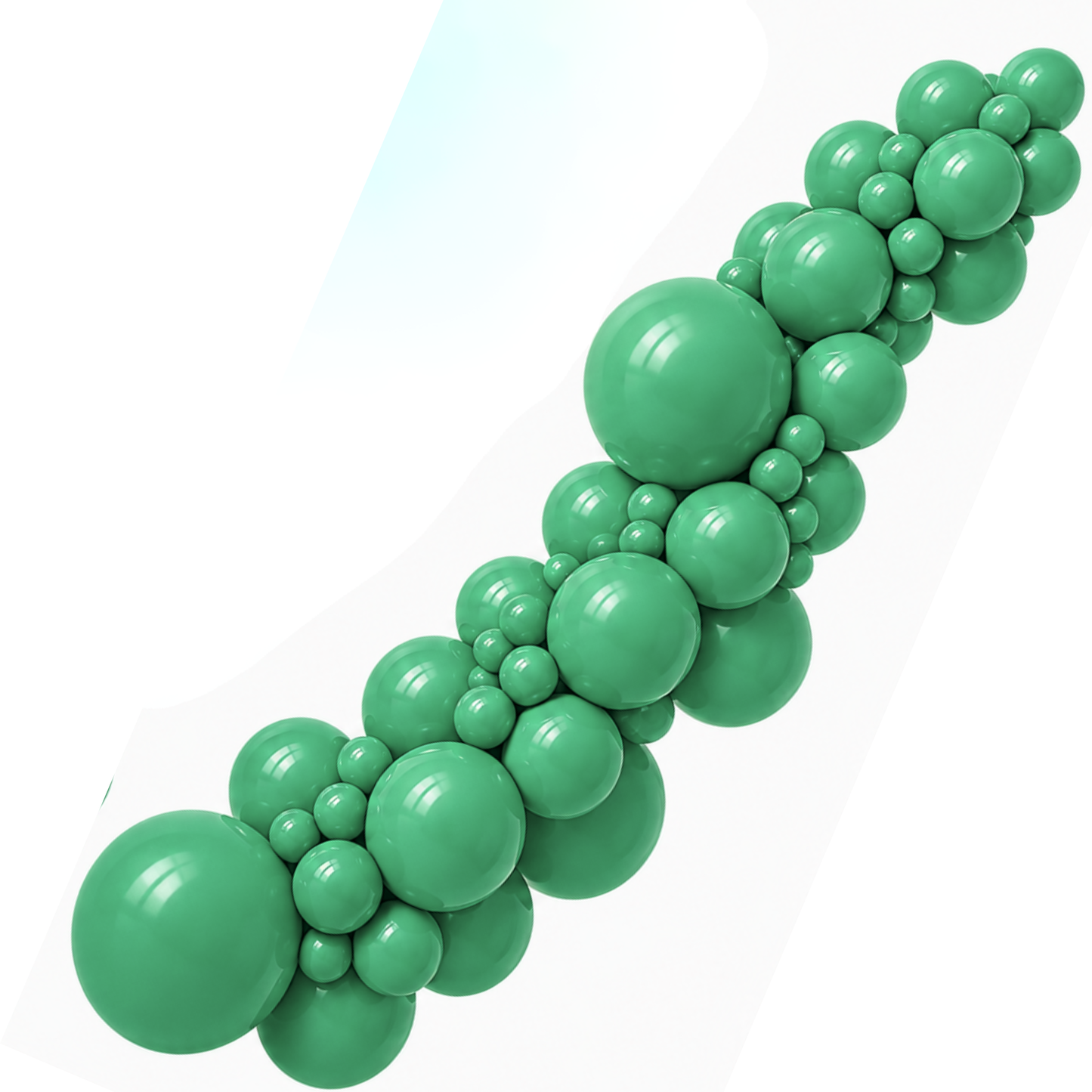 Latex Balloon Green Dark