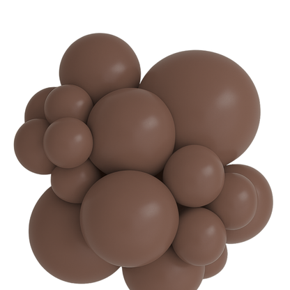 Latex Balloon Brown