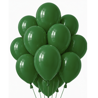 Latex Balloon Emerald Green