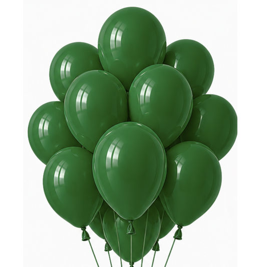 Latex Balloon Emerald Green