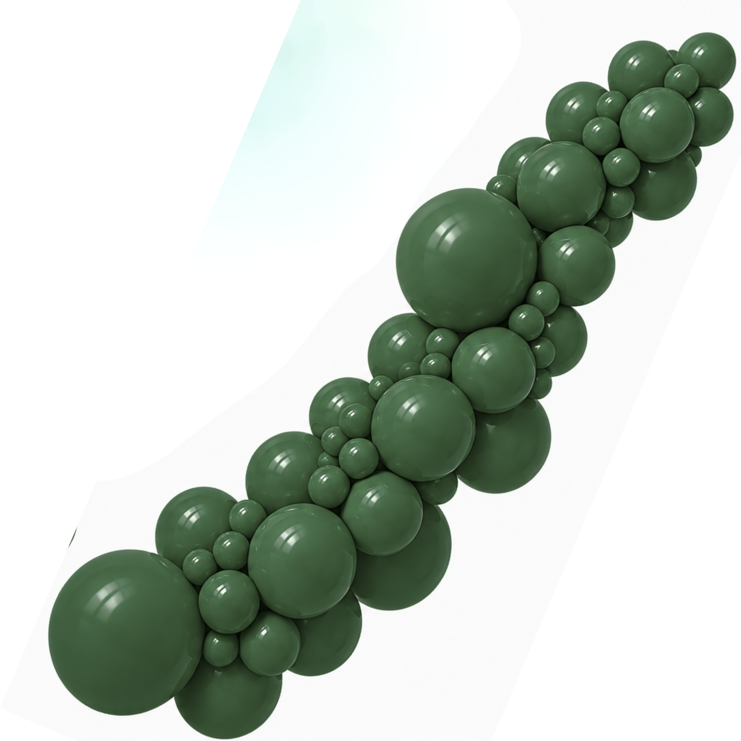 Latex Balloon Emerald Green