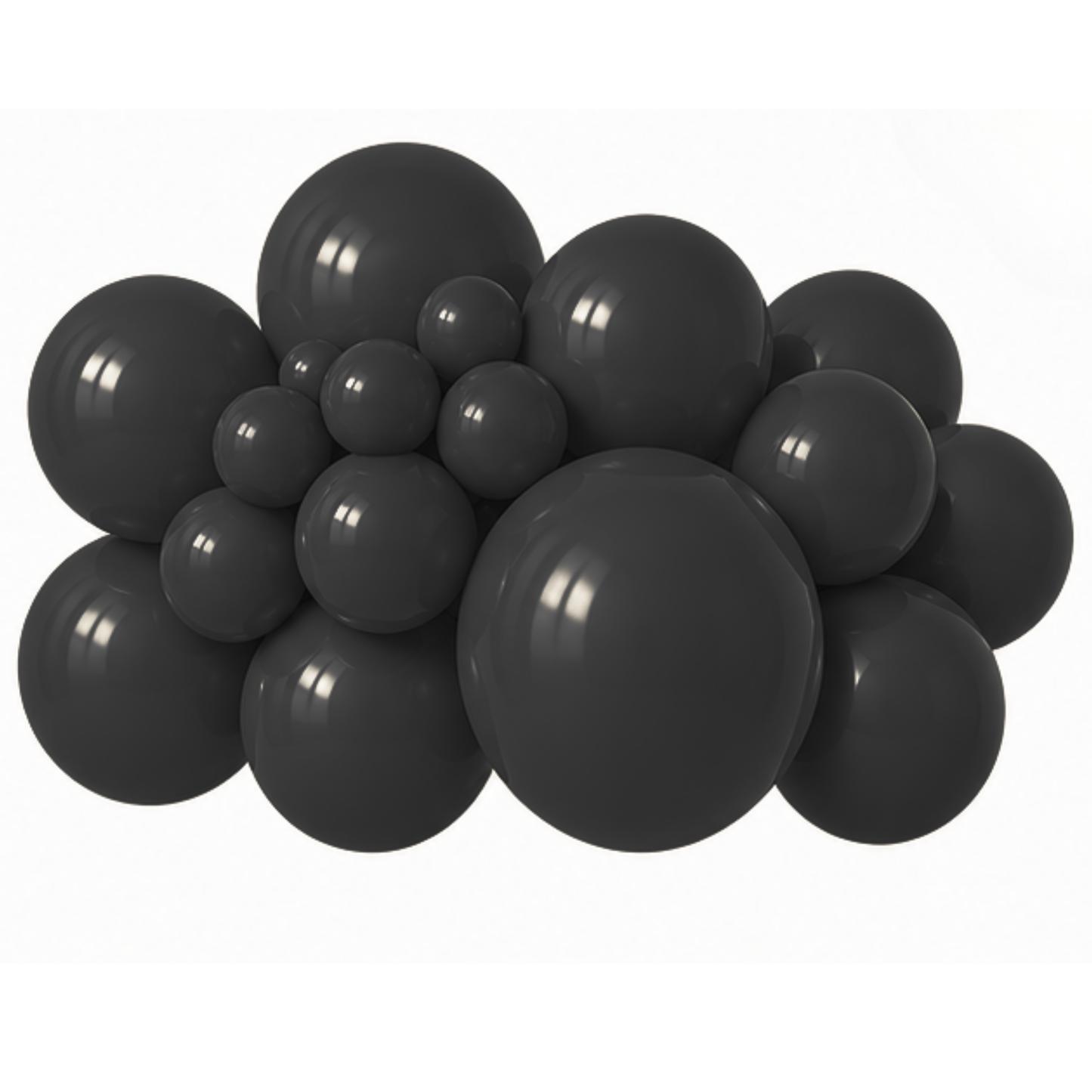 Latex Balloons Black