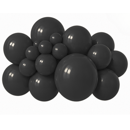 Latex Balloons Black