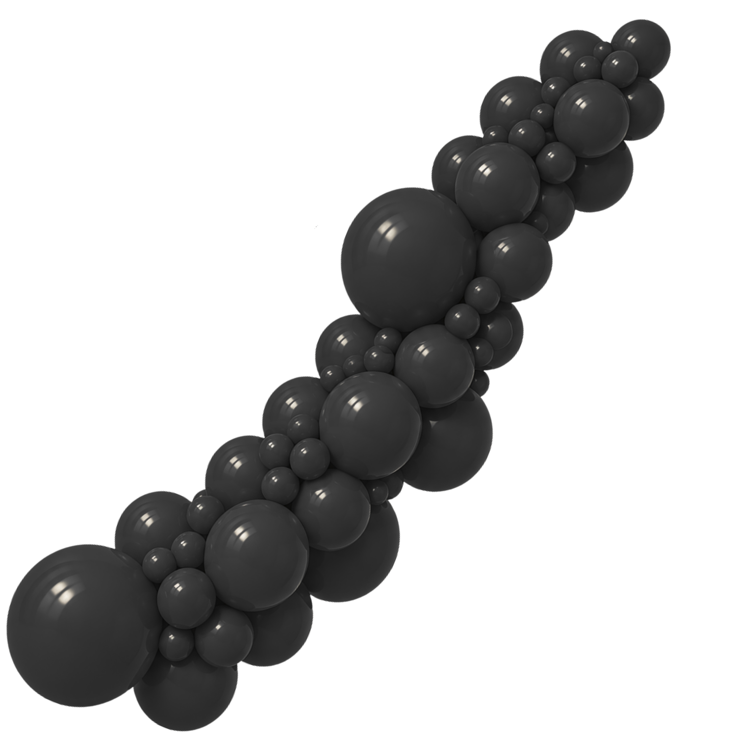 Latex Balloons Black