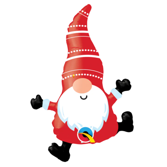 Christmas Gnome Foil Balloon