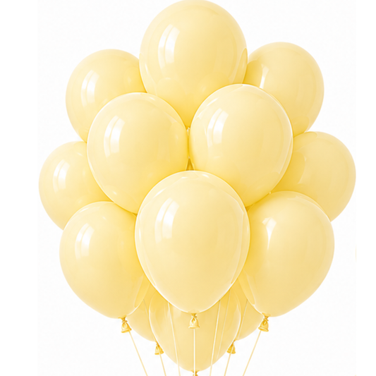 Latex Balloon Baby Yellow