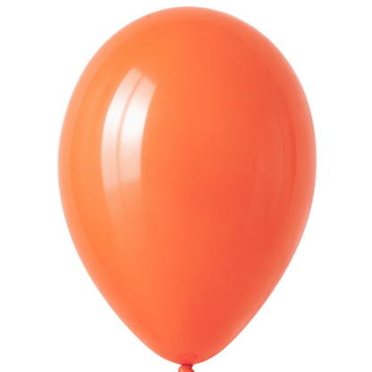 Latex Balloon Orange
