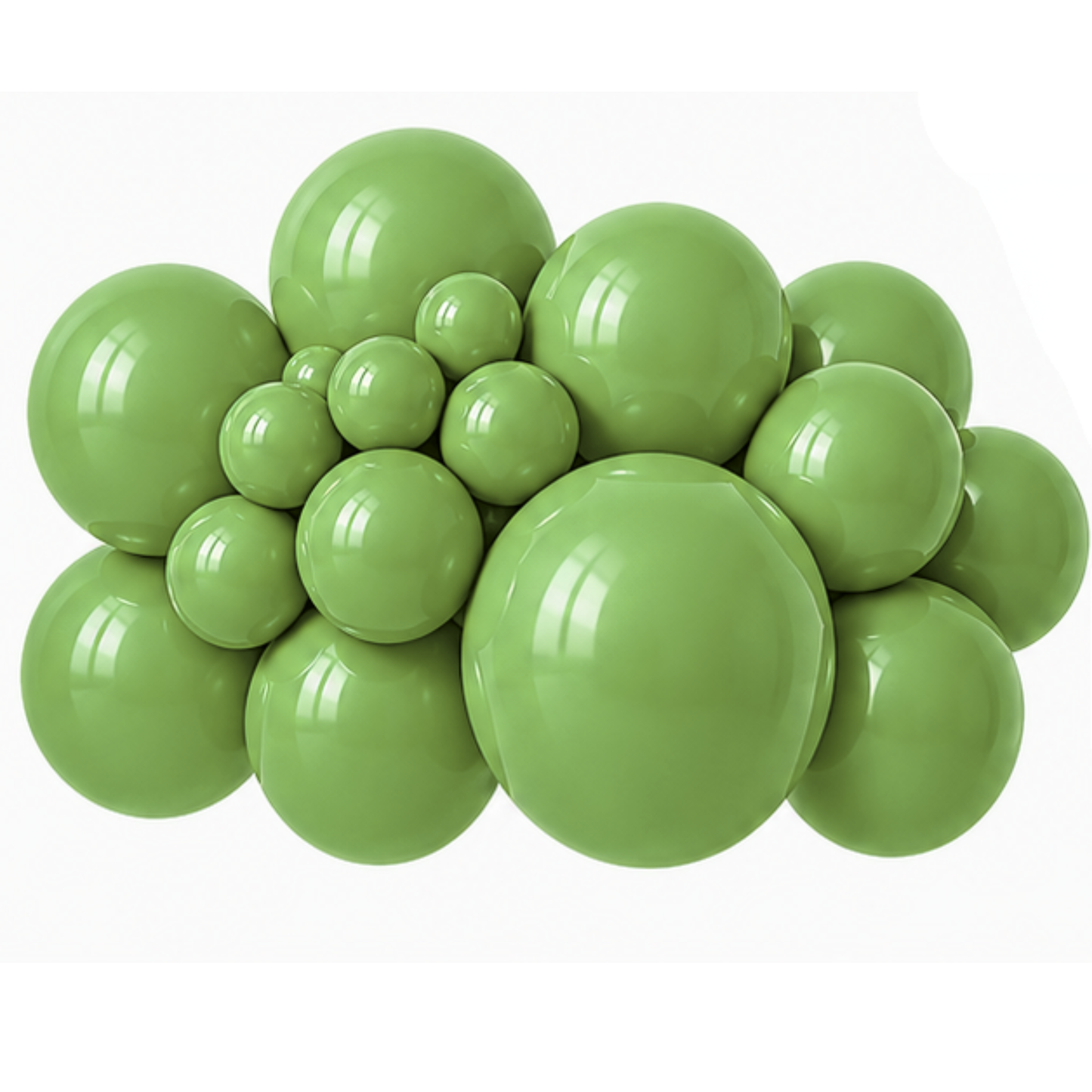 Latex Balloon Olive