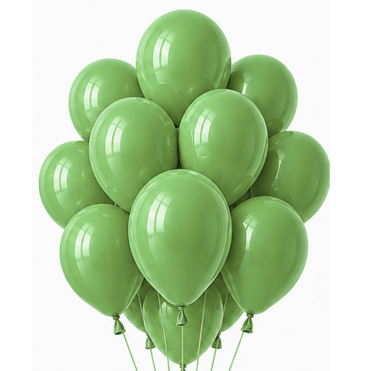 Latex Balloon Olive