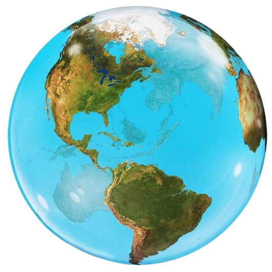 Earth Globe Orbz Balloon