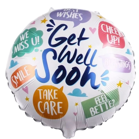Get Well Soon Foil Balloon