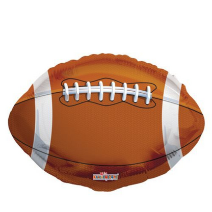 Football Shaped Foil Balloon