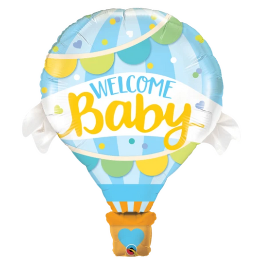 Welcome Baby Hot Air Balloon