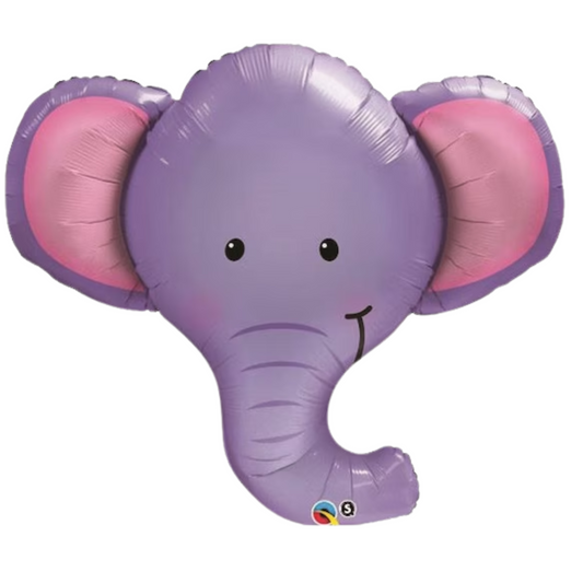 Purple Elephant Face
