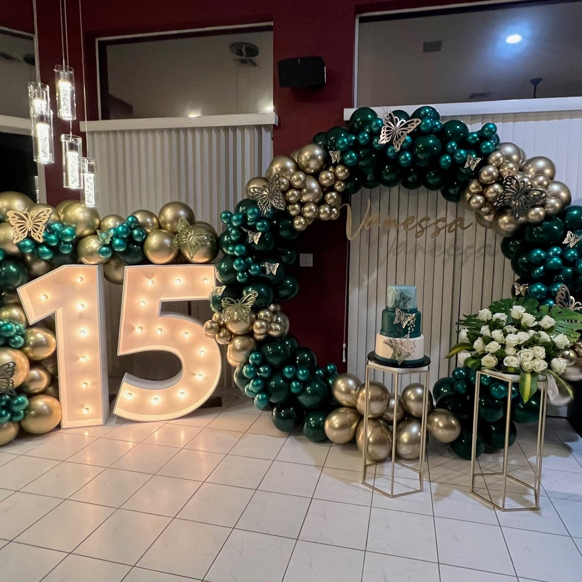 Latex Balloon Emerald Green