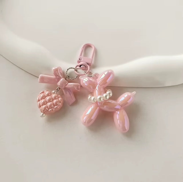 Balloon Dog Keychain