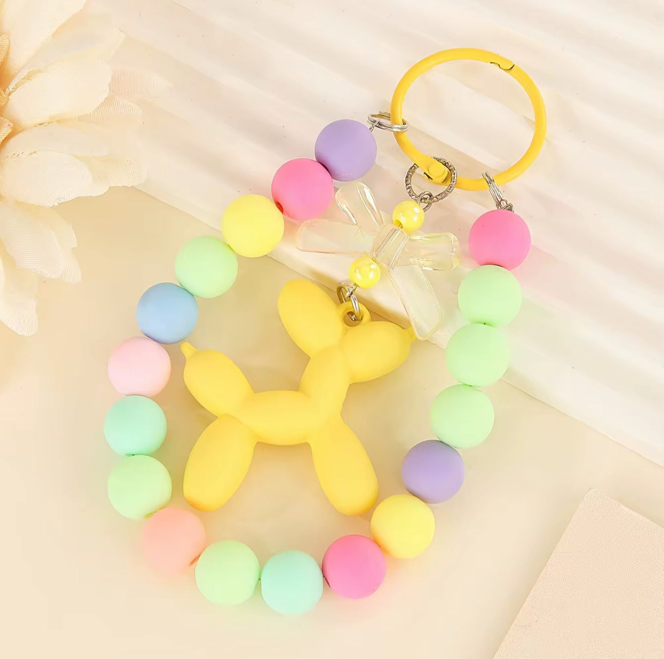 Balloon Dog Keychain