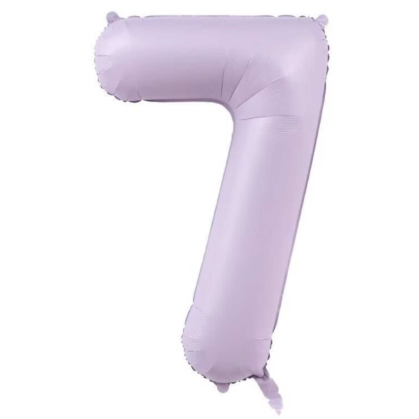 Number 7 Foil Balloon  Lilac  40"