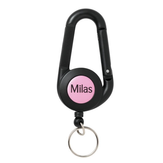 Retractable Scissor Holder with Carabiner