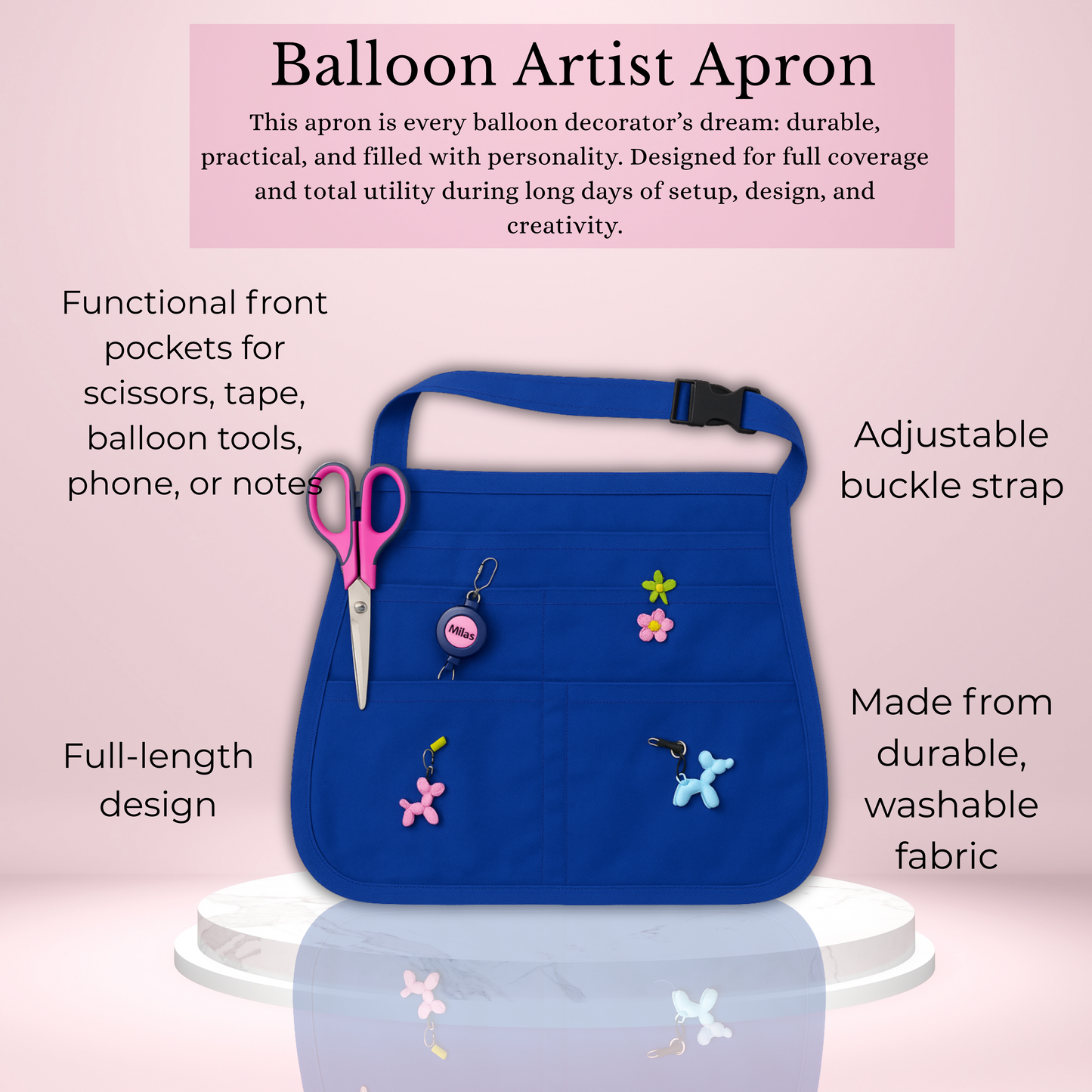 Professional Balloon Artist Apron